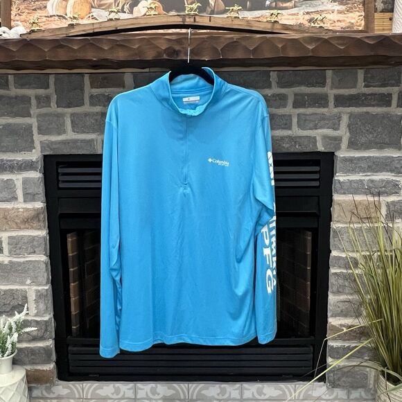 Columbia Other - Columbia PFG Quarter Zip Size Large UPF 50